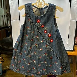 ALEXIS 24 month size jean dress. An excellent used condition.​​